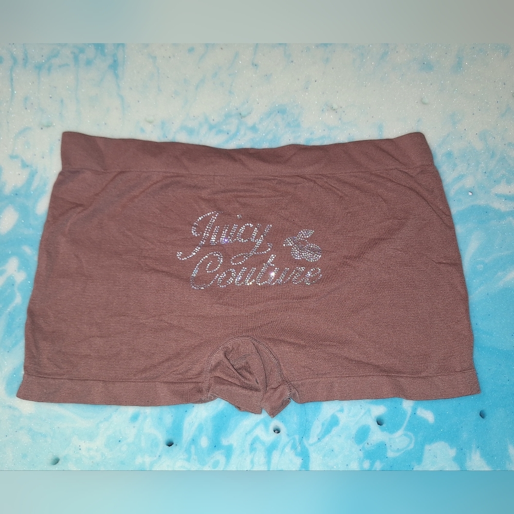 2X Juicy Couture Chocolate Boy Shorts